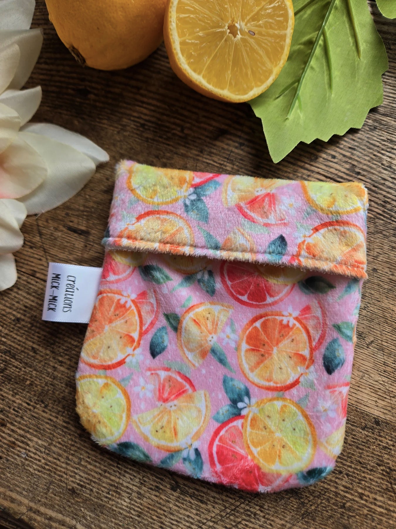 Mitaine de bain - Limonade Rose